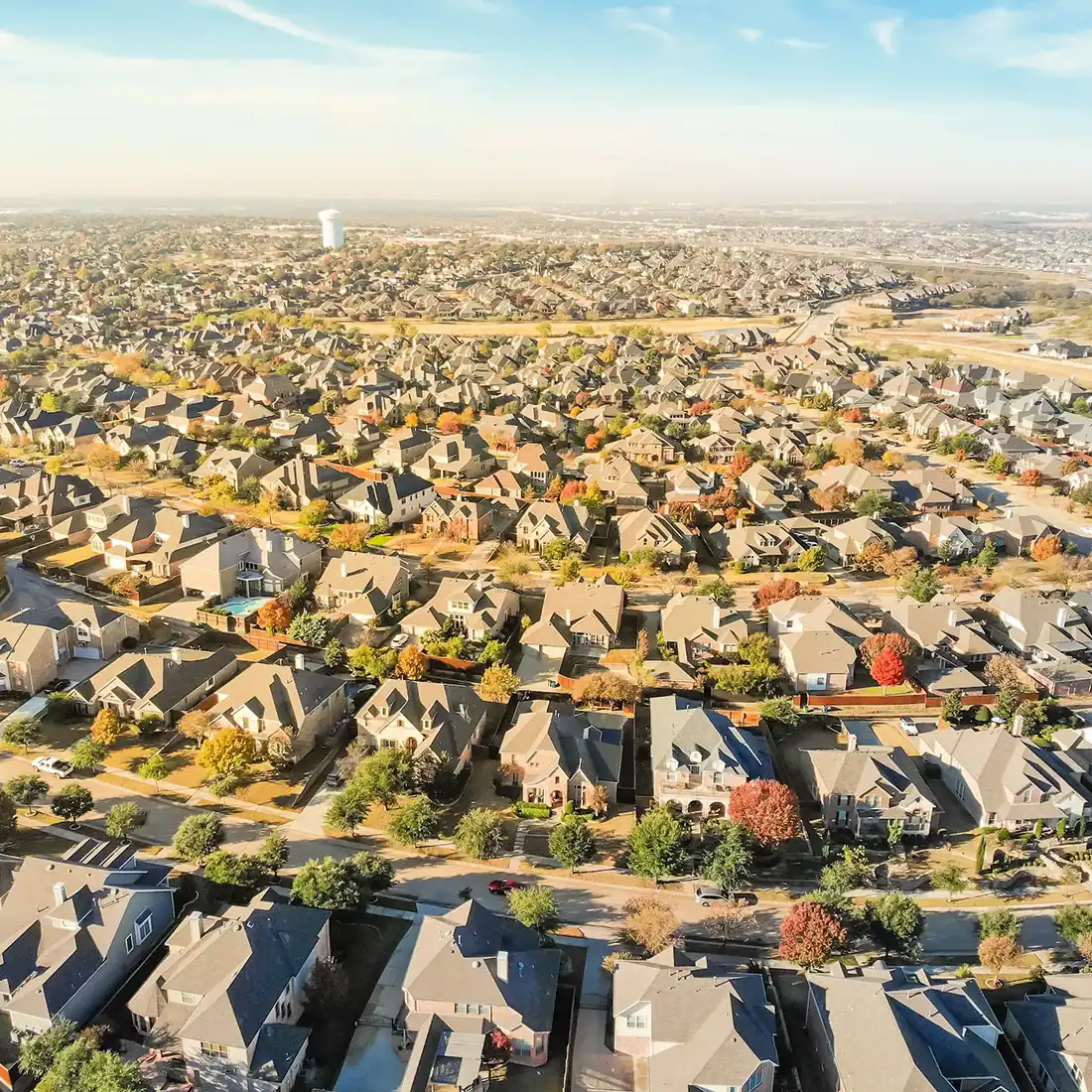 Allen TX residential area — 4 Seasons HVAC service area.