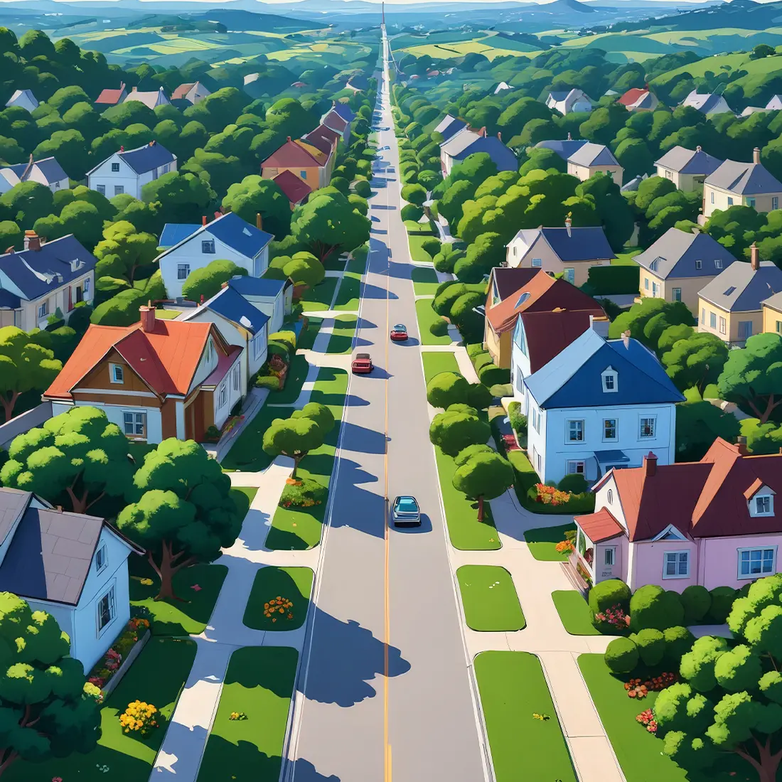Sachse TX residential neighborhood — 4 Seasons HVAC service area.